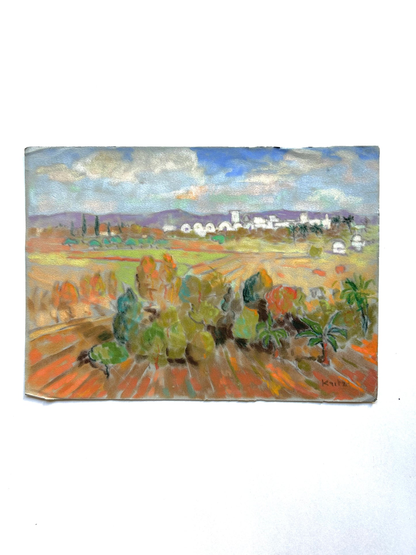 Paris - 9” x 13” Pastel Countryside