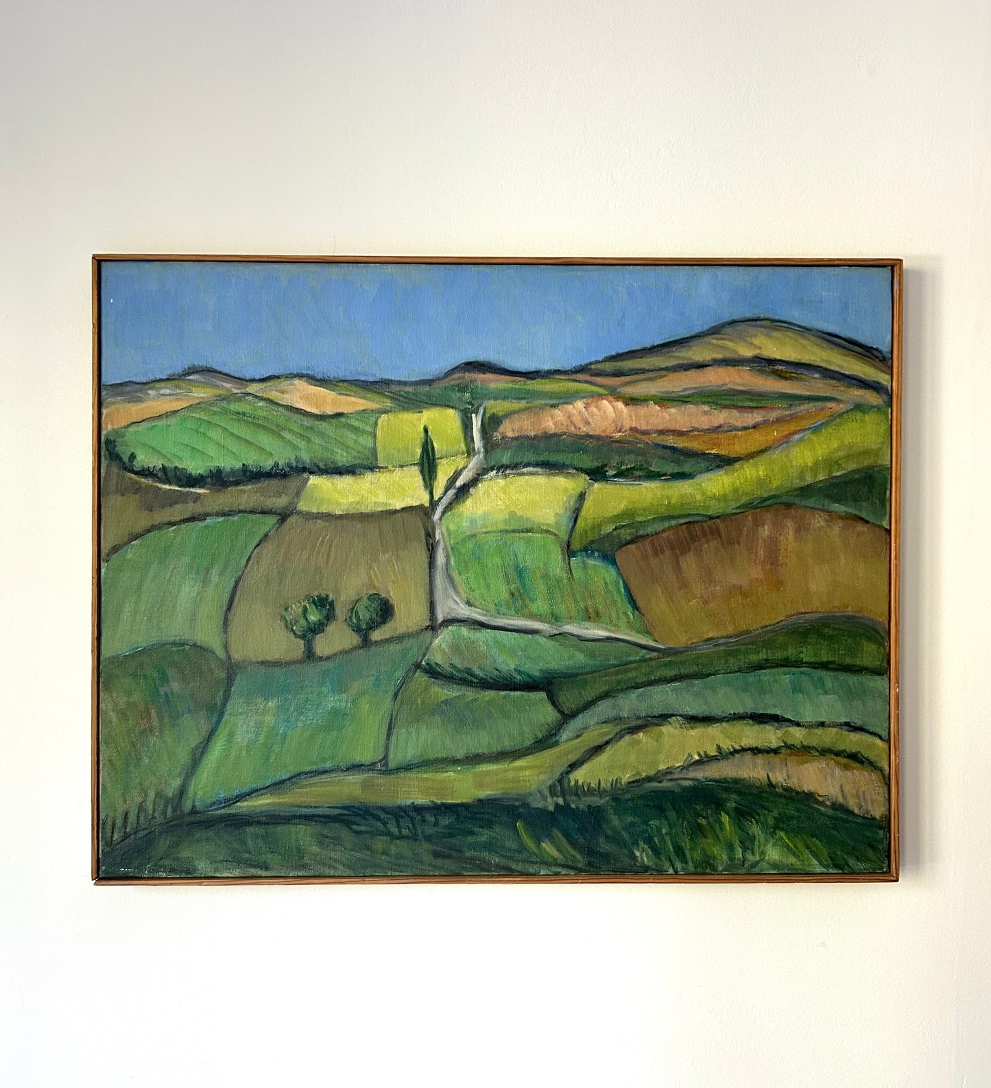Paris - 20” x 26” French Hillside