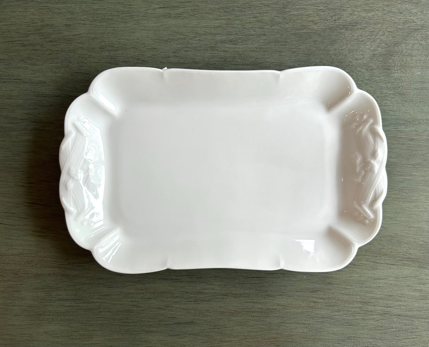 French H & C L 7” x 10.5” x 1” Platter