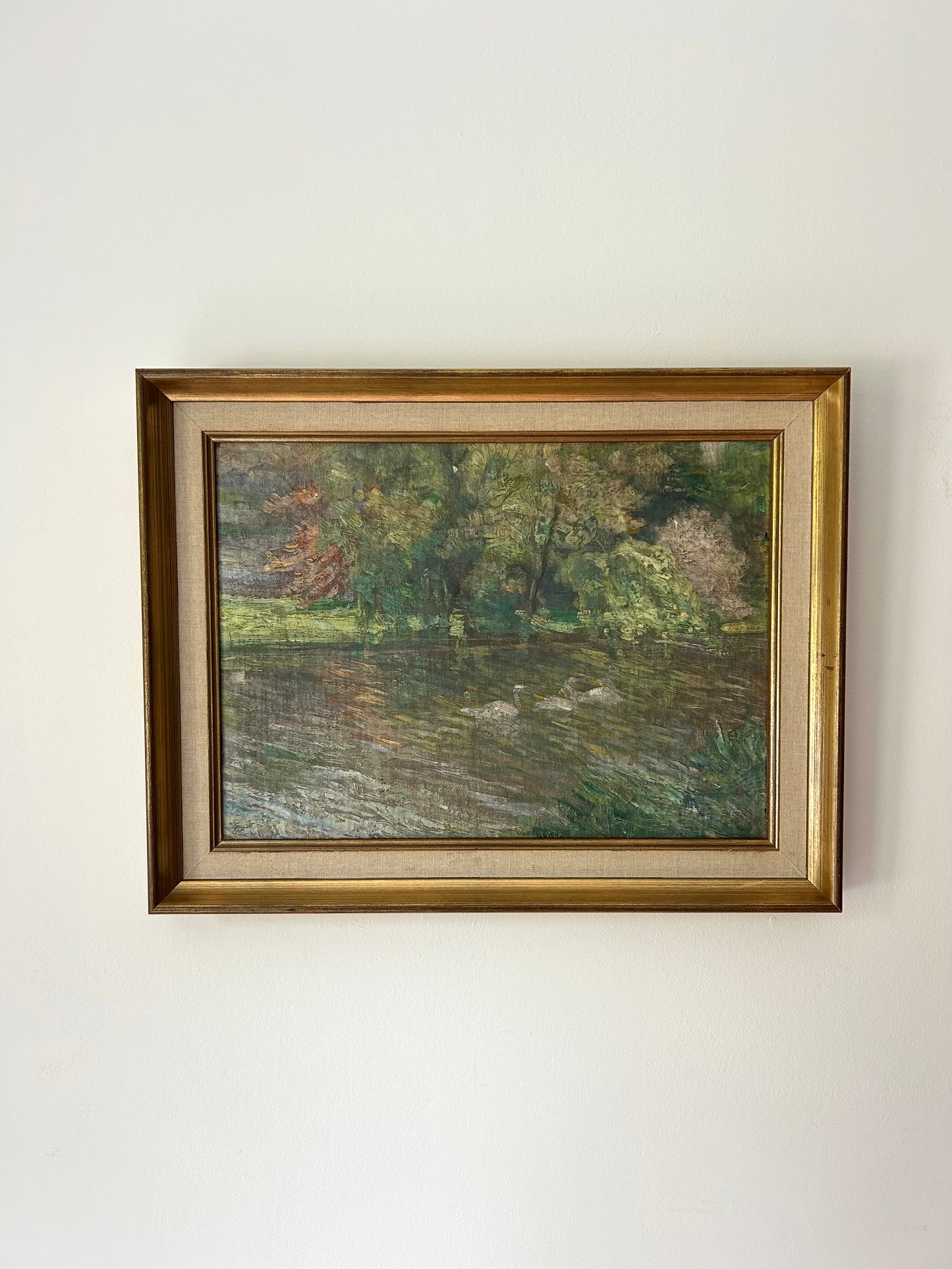 Paris - 14” x 18” Swan Lake