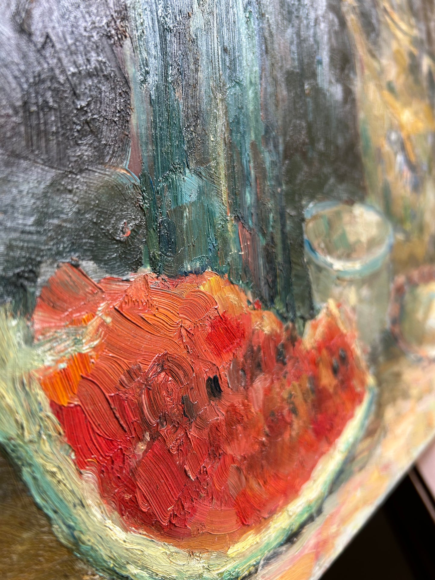 Paris - 14” x 19” Signed Original Oil on Board