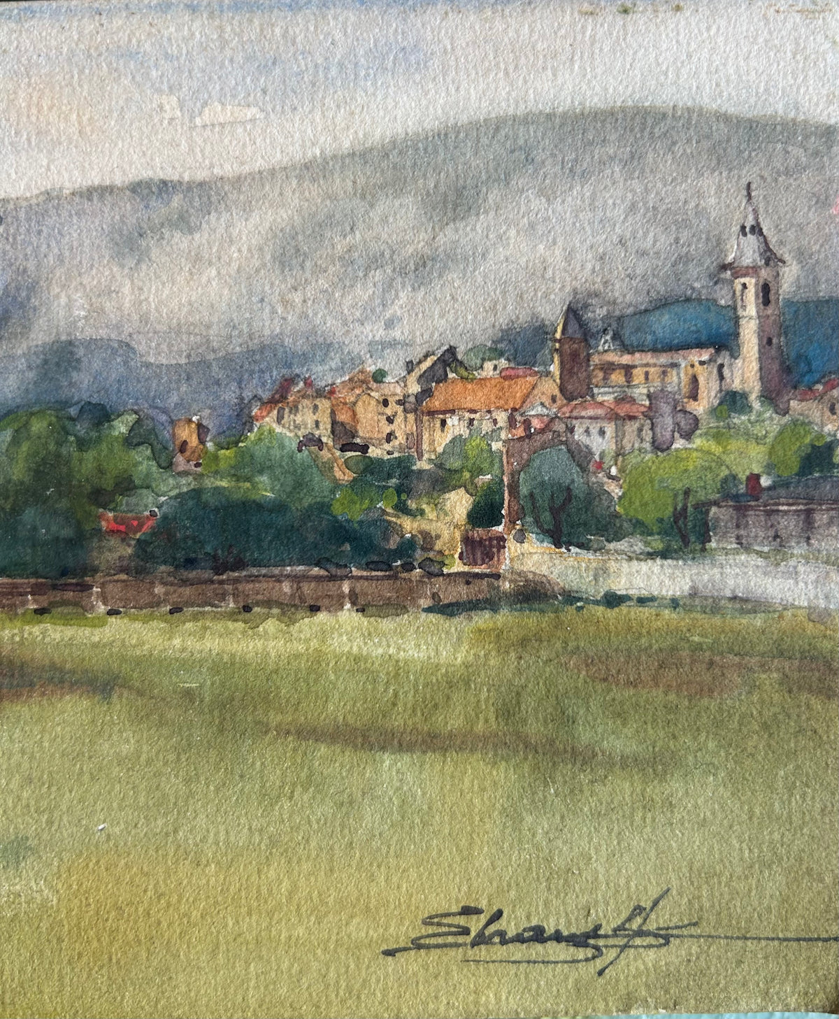 Provence- 9.25” x 4.75” Picturesque French Village