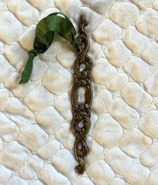6” x .75” French Keyhole Escutcheon