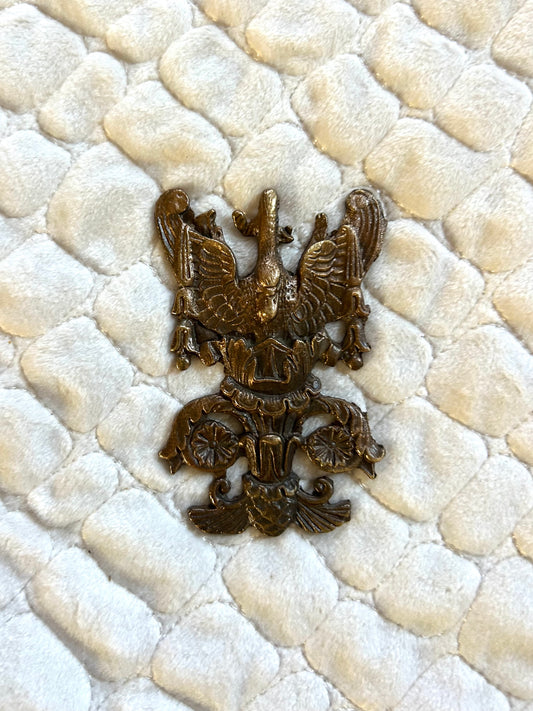 3” x 2” French Figural escutcheon
