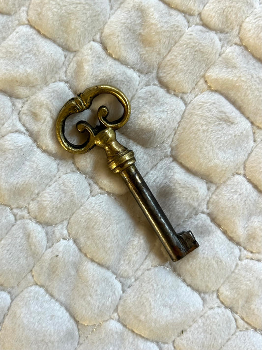 2.5” French Antique Two-toned Key