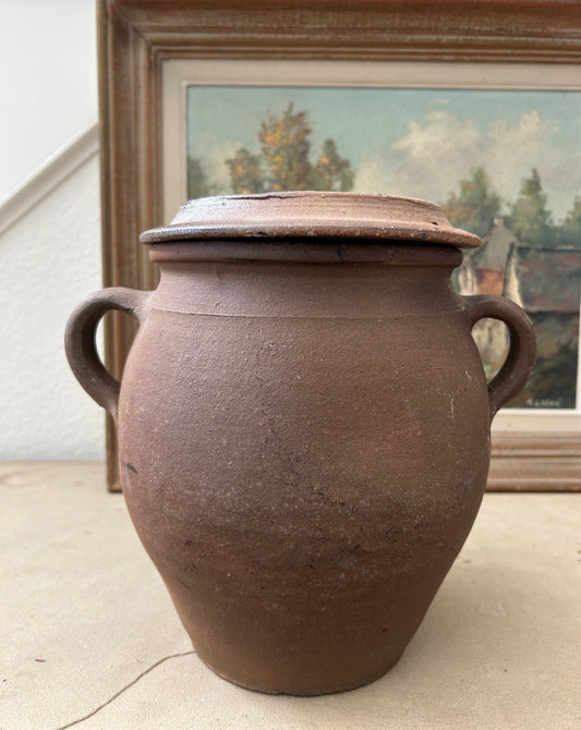 Paris - 9” x 9” 1800s French Confit w/lid