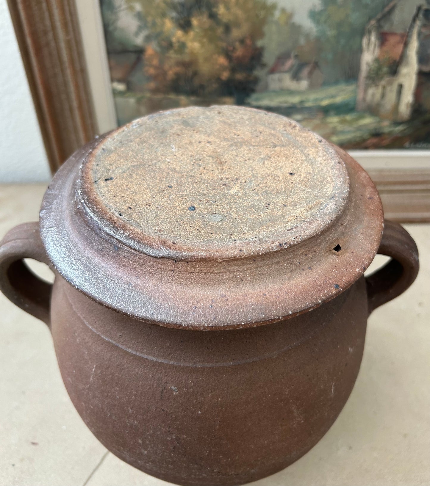 Paris - 9” x 9” 1800s French Confit w/lid