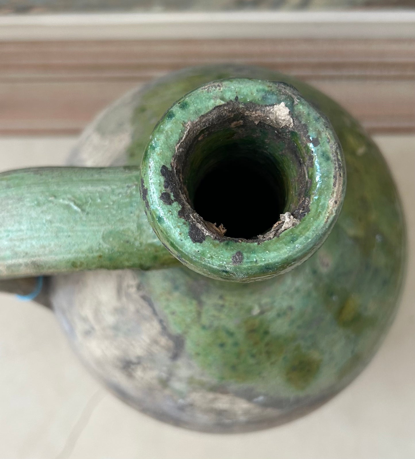 Paris - 12.5” x 6” 1850s French Oil Jug