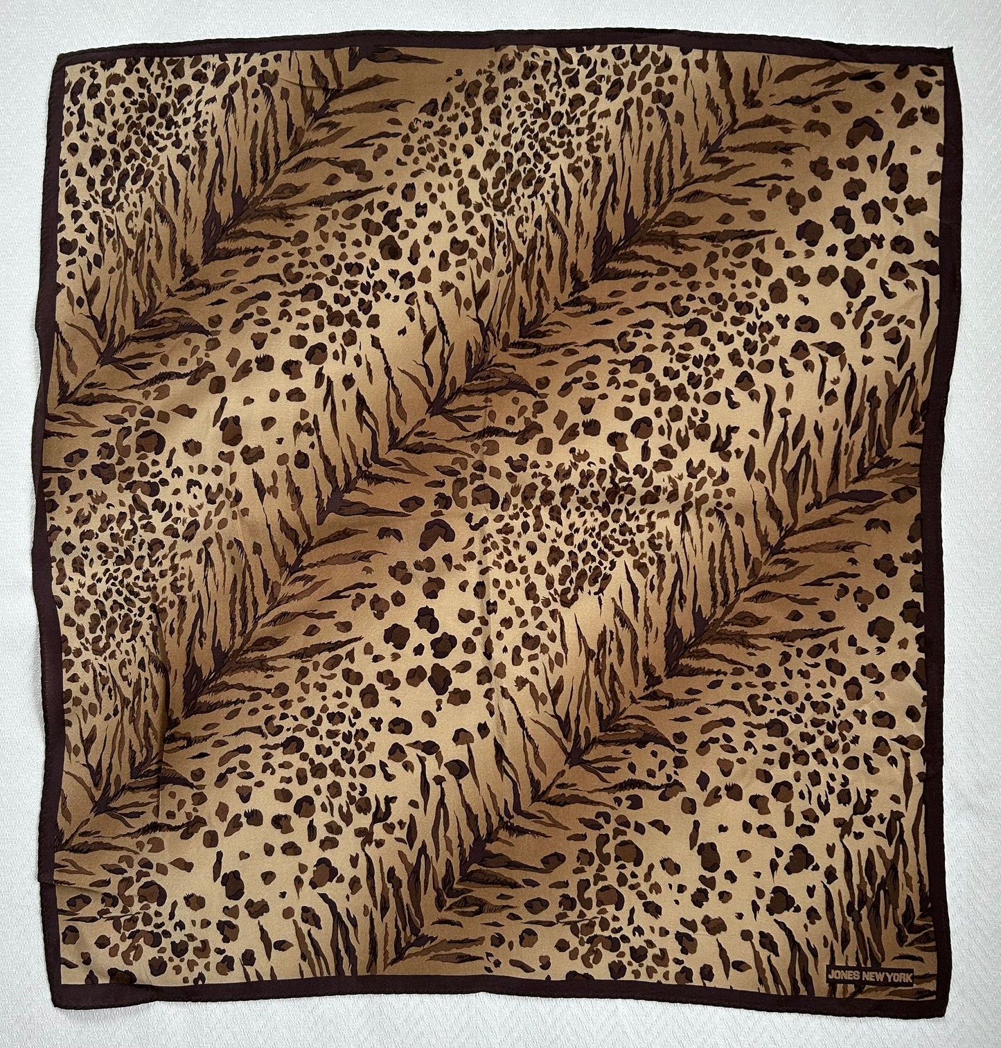 Paris - 20” x 20” Silk Scarf Chic Animal Print Designs