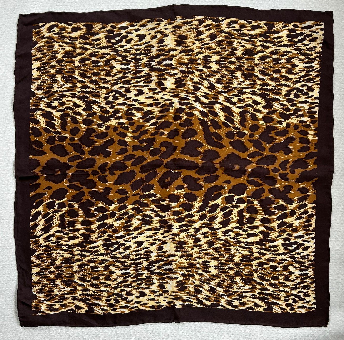 Paris - 20” x 20” Silk Scarf Chic Animal Print Designs