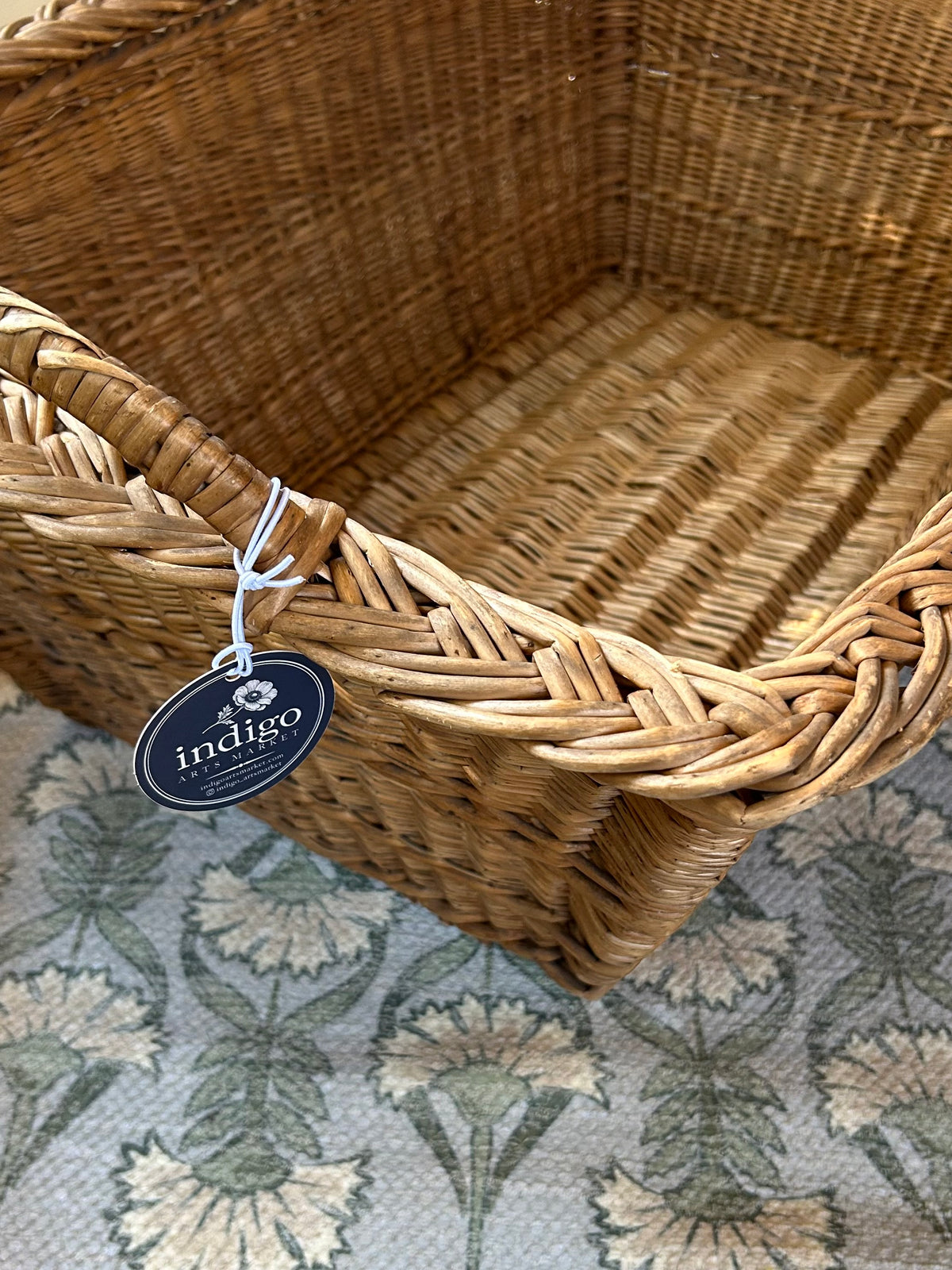 35” x 21” x 12” H French Rectangular Basket