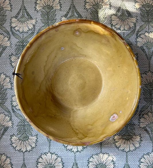 16” x 5.5” Antique French Tian Bowl