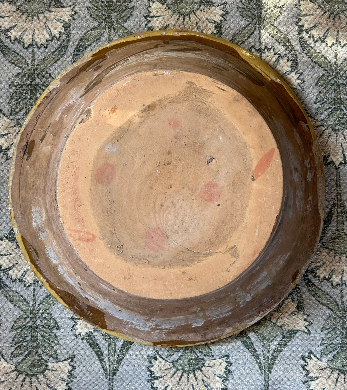 16” x 5.5” Antique French Tian Bowl