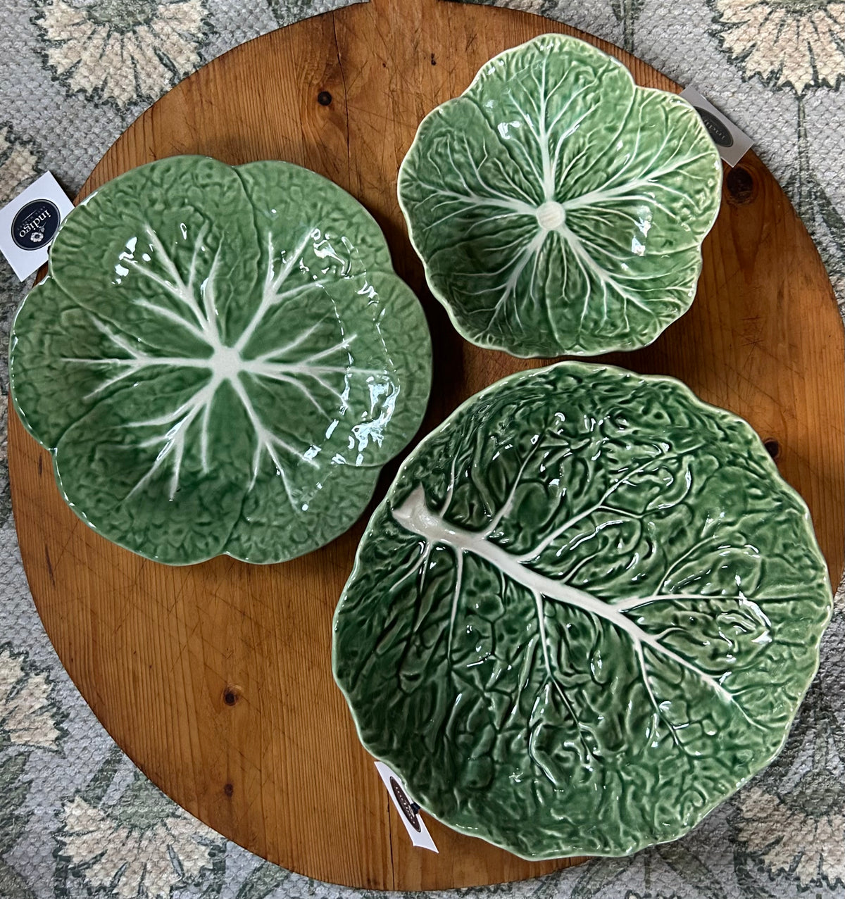 Bordallo Cabbageware made in Portugal