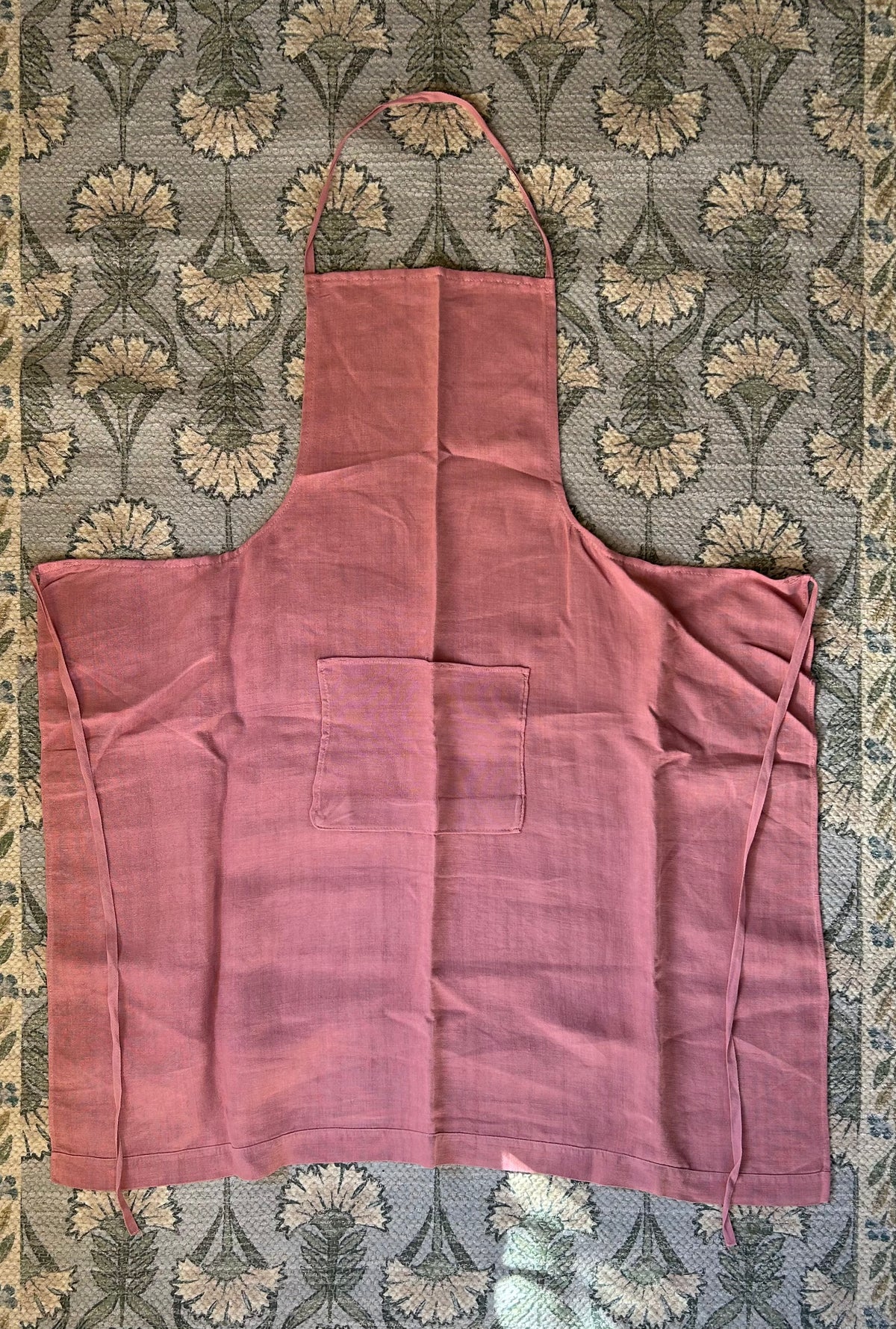 Vintage French Linen Apron